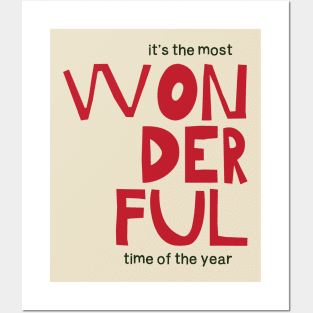 The most wonderful time of the year Posters and Art